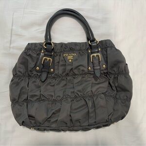 Prada Tessuto Nylon Gaufre Shoulder Bag